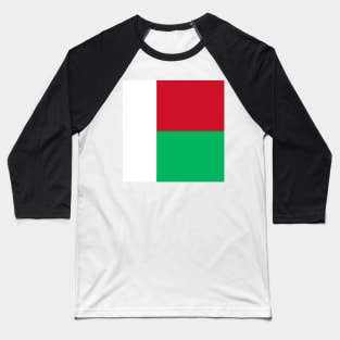 Madagascar flag Baseball T-Shirt